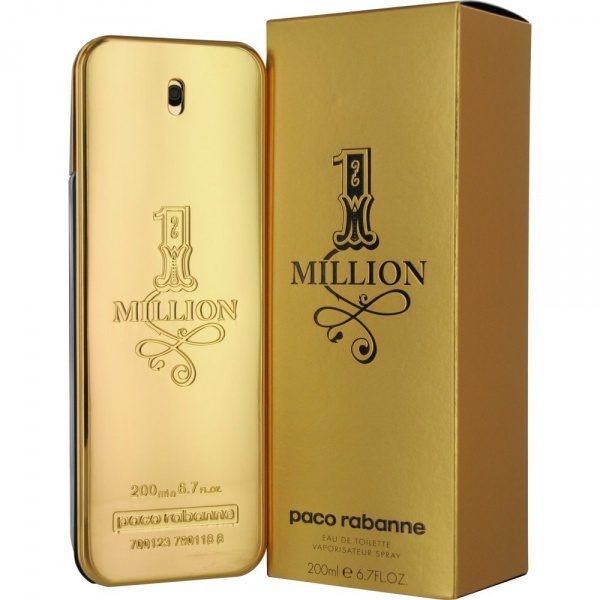 Paco Rabanne 1 Million for Men Eau De Toilette 200ml