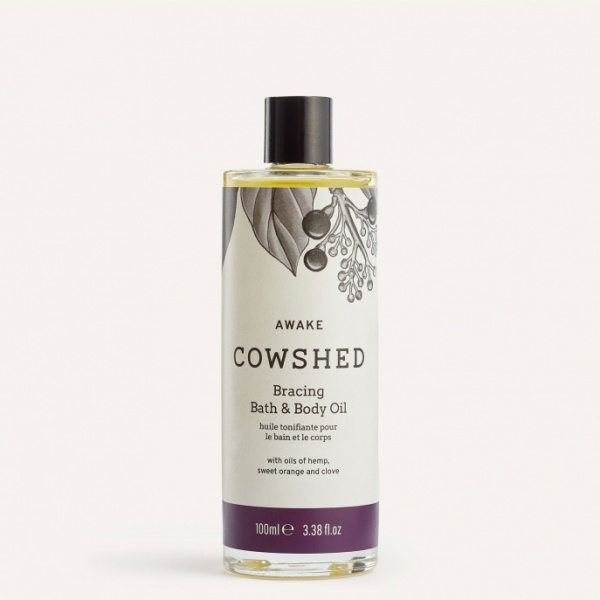 Cowshed Awake Bracing Bath & Body Oil 100ml