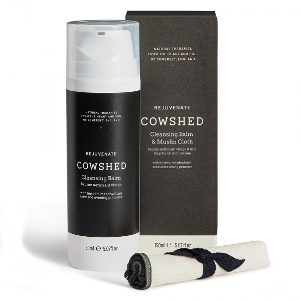 Cowshed REJUVENATE Cleansing Balm with Muslin Cloth 150ml