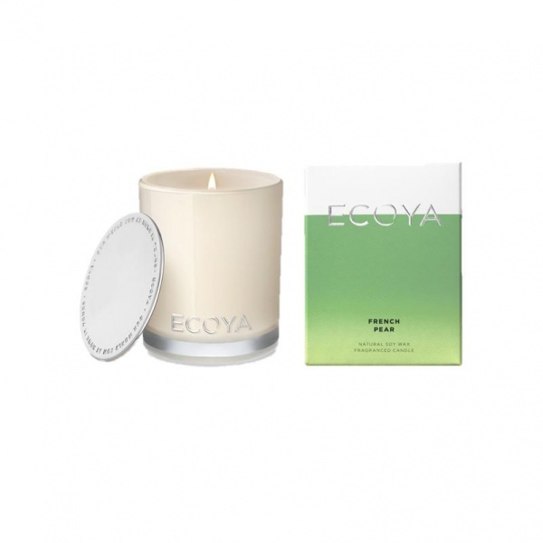 Ecoya Madison Jar French Pear Candle 400g