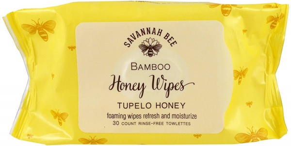 Savannah Bee Honey Face and Body Wipes- 30
