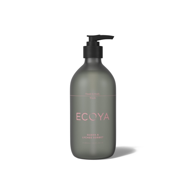 Ecoya Guava and Lychee Hand and Body Wash 450ml
