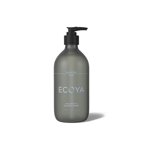 Ecoya Coconut and Elderflower Hand and Body Wash 450ml