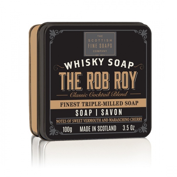 Scottish Fine Soaps The Rob Roy Soap Tin 100g