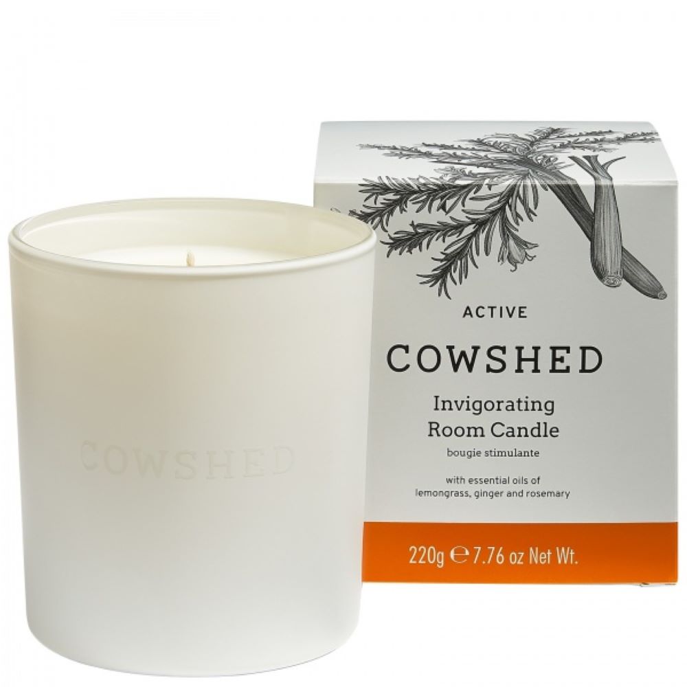Cowshed ACTIVE Invigorating Room Candle 220g