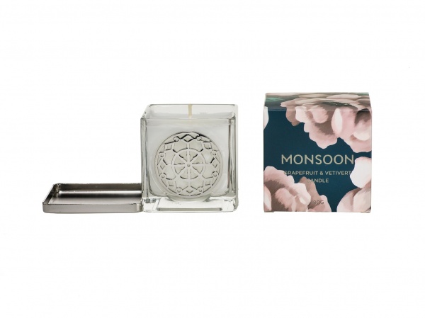 Monsoon Home Grapefruit & Vetiver Candle 180g