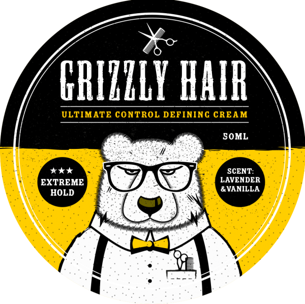 Grizzly Hair Ultimate Control Defining Cream 50ml