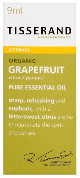 Tisserand Aromatherapy Grapefruit Organic Essential Oil 9ml