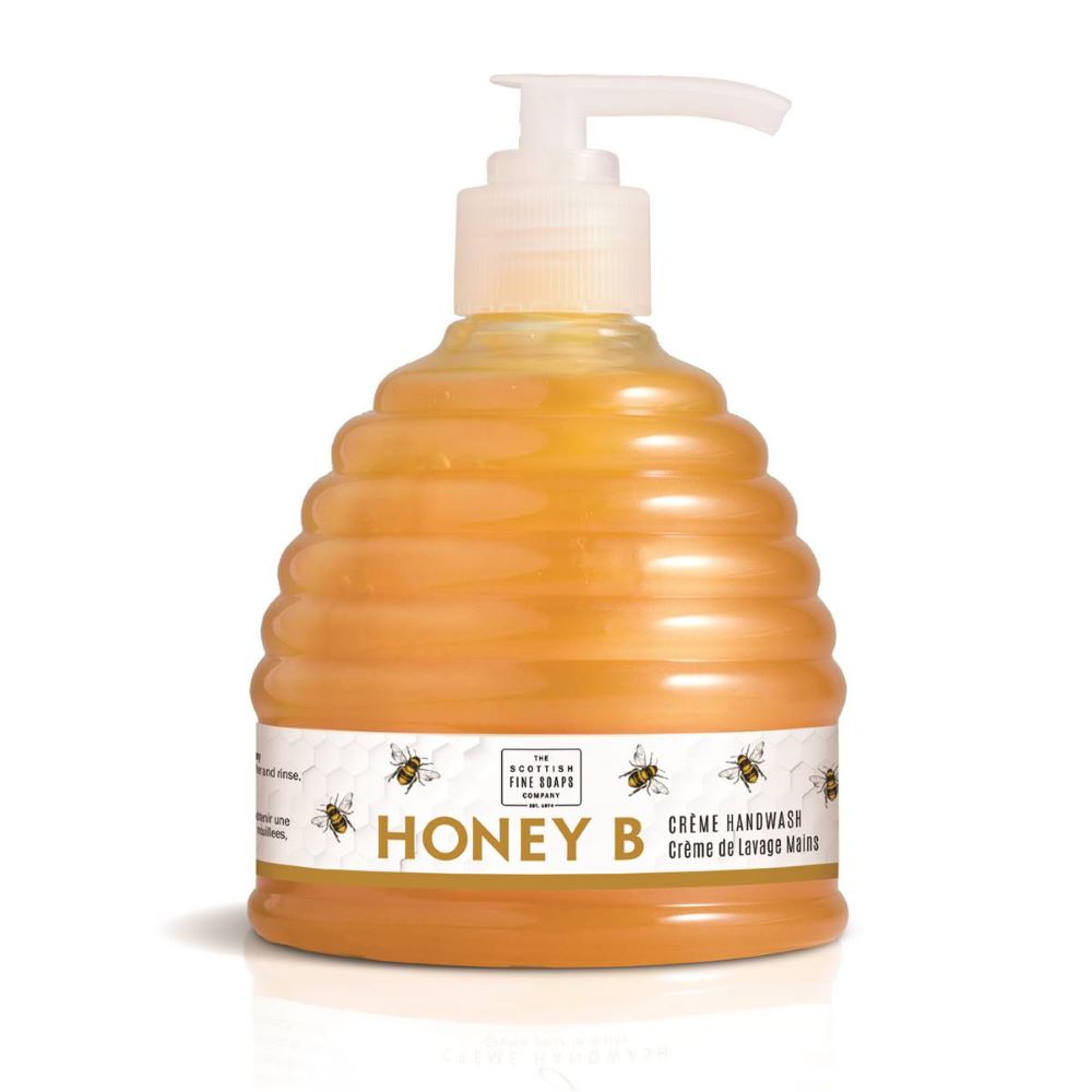 Scottish Fine Soaps Honey B 300ml Pump Bottle