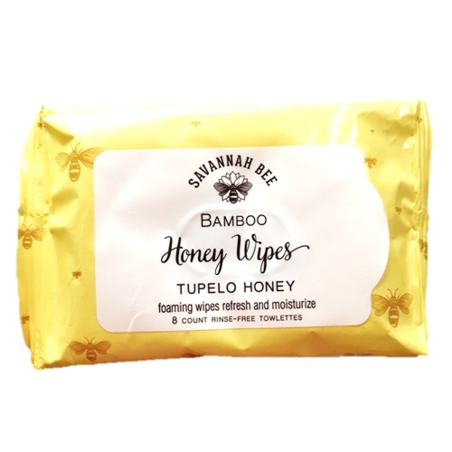 Savannah Bee Honey Face and Body Wipes 40 BUNDLE (5 x 8 wipes)