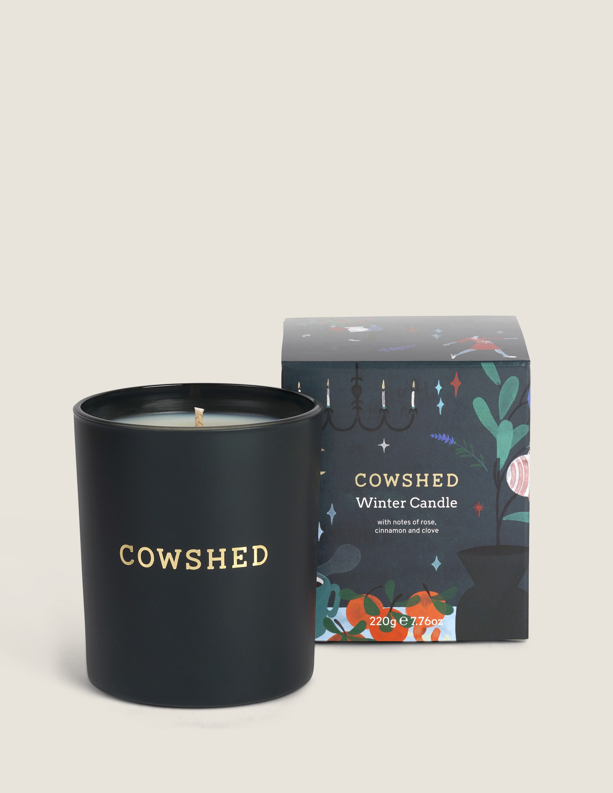 Cowshed Winter Candle 220g thefragrancecounter.co.uk