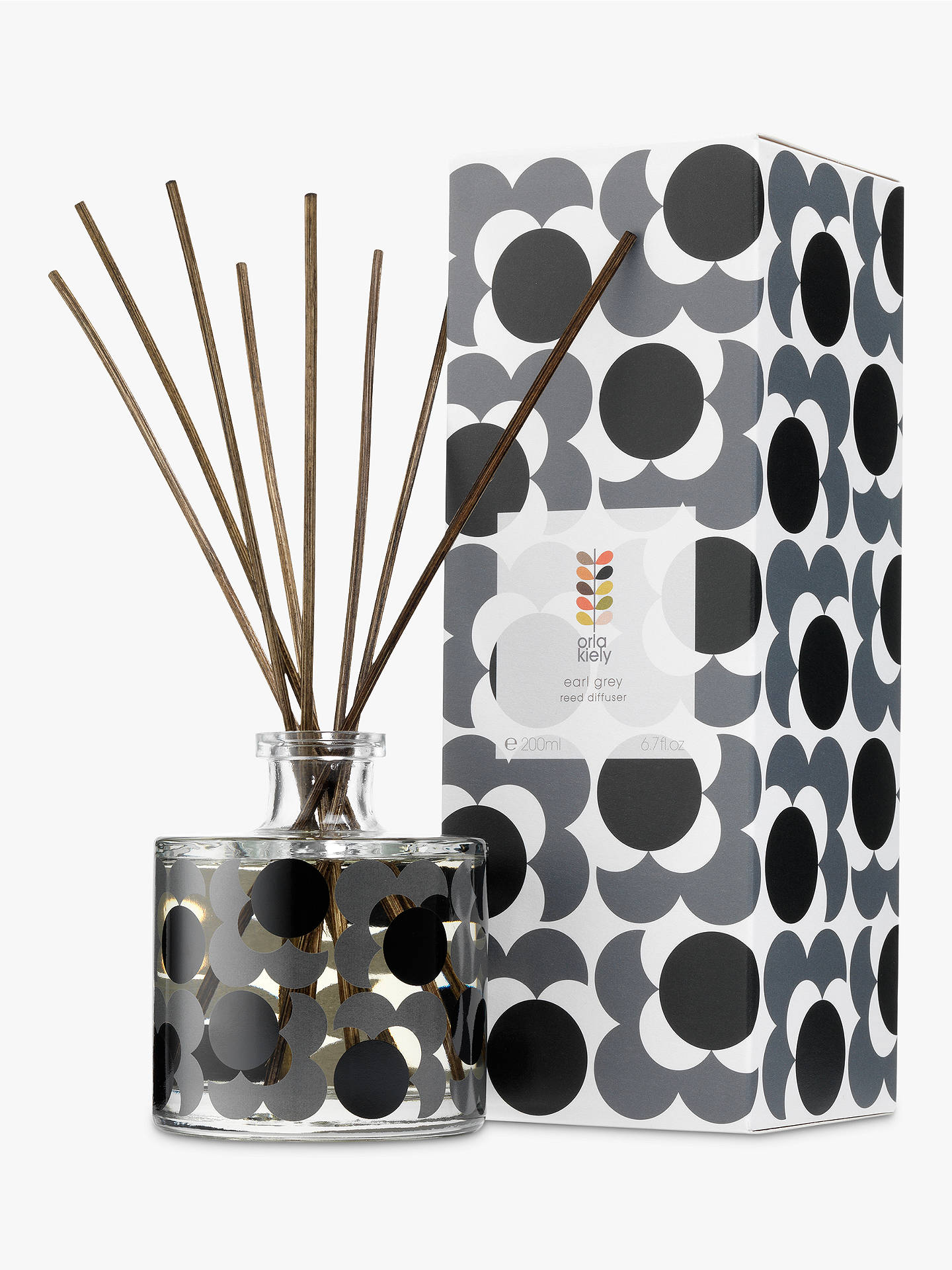 Orla Kiely Earl Grey Reed Diffuser 200ml thefragrancecounter.co.uk