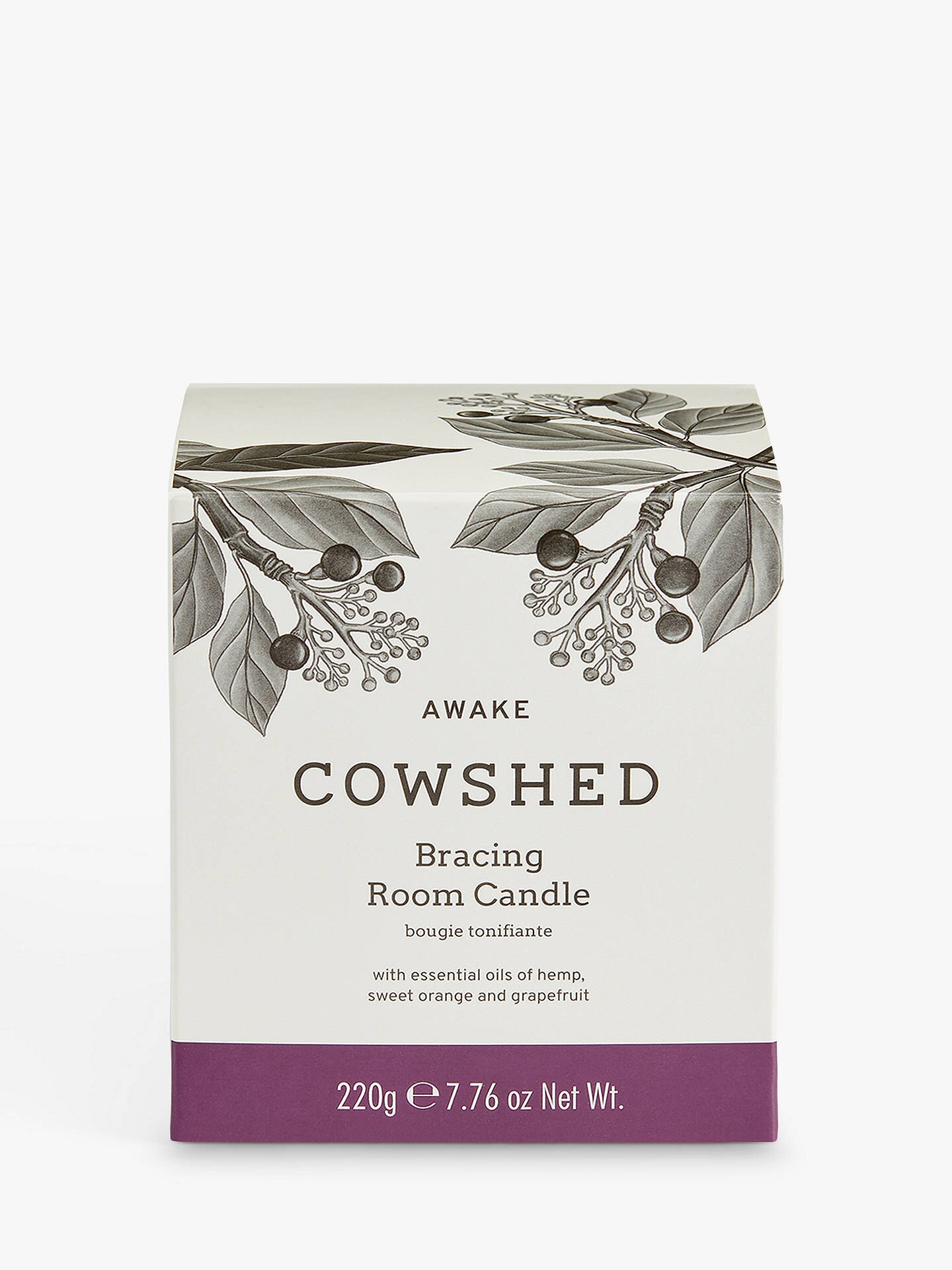 Cowshed Awake Bracing Room Candle 220g