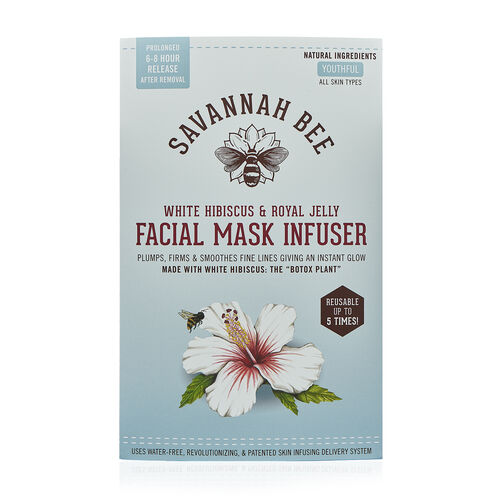 Savannah Bee White Hibiscus and Royal Jelly Face Mask