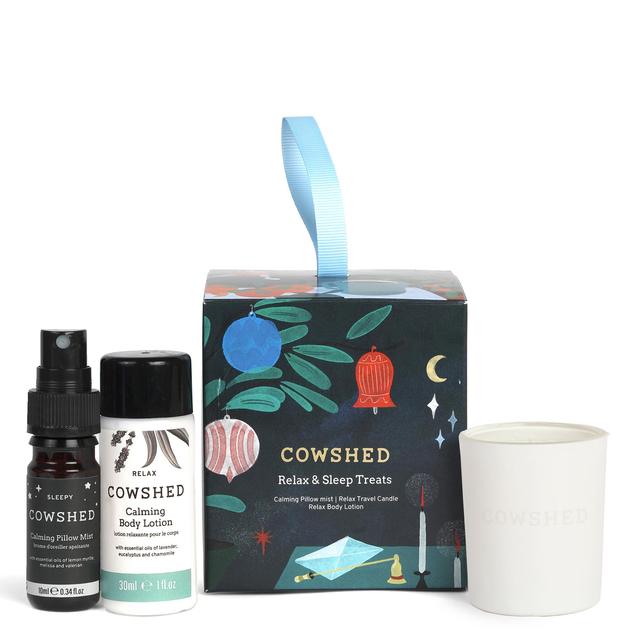 Cowshed Relax & Sleep Treats Gift set 2020 thefragrancecounter.co.uk