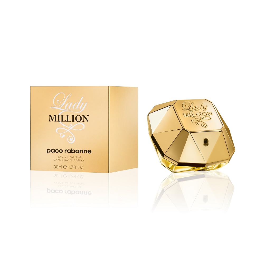 Paco Rabanne Lady Million Eau De Parfum 50ml - thefragrancecounter.co.uk