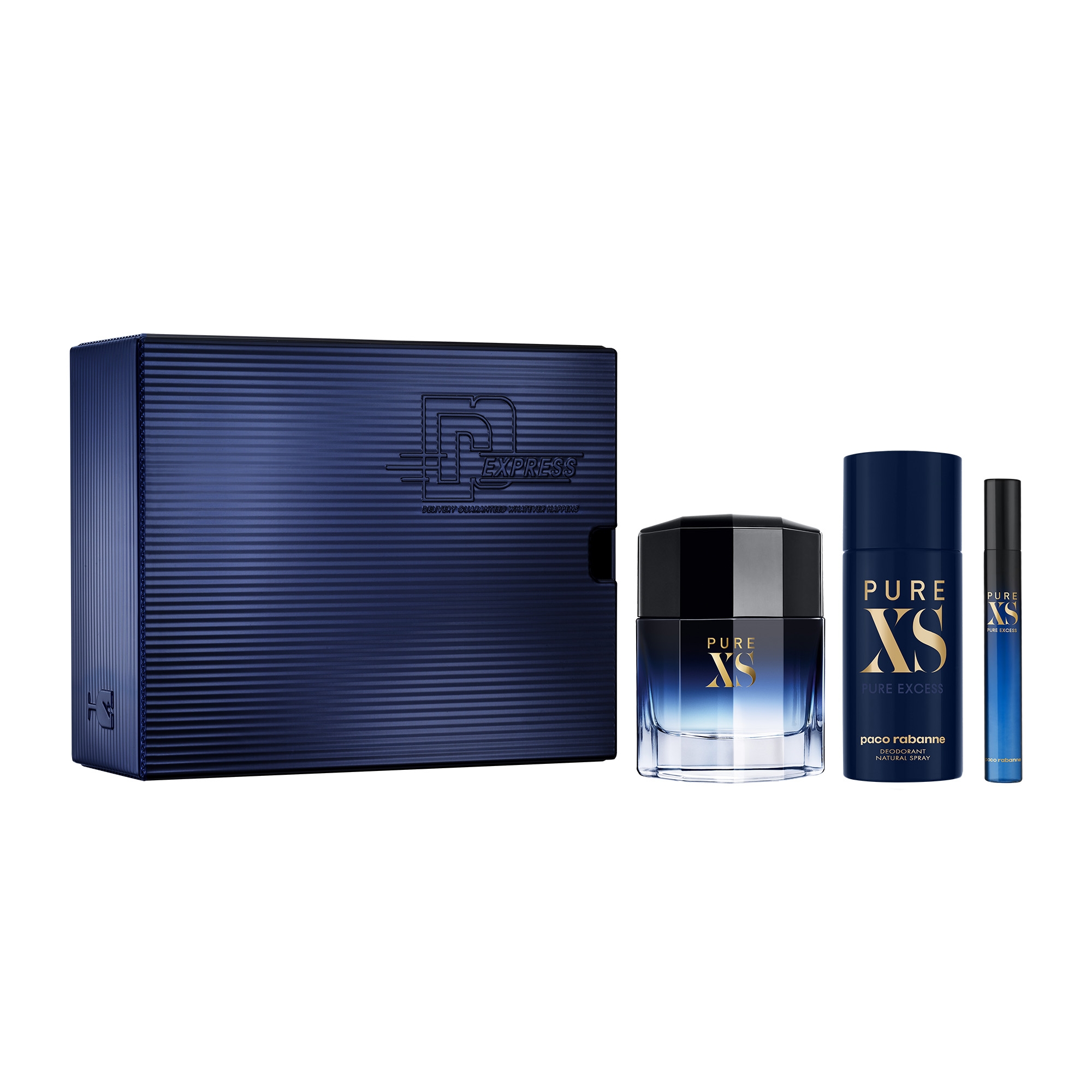 Paco Rabanne Pure XS EDT 100ml, Deo spray 150ml Travel Spray