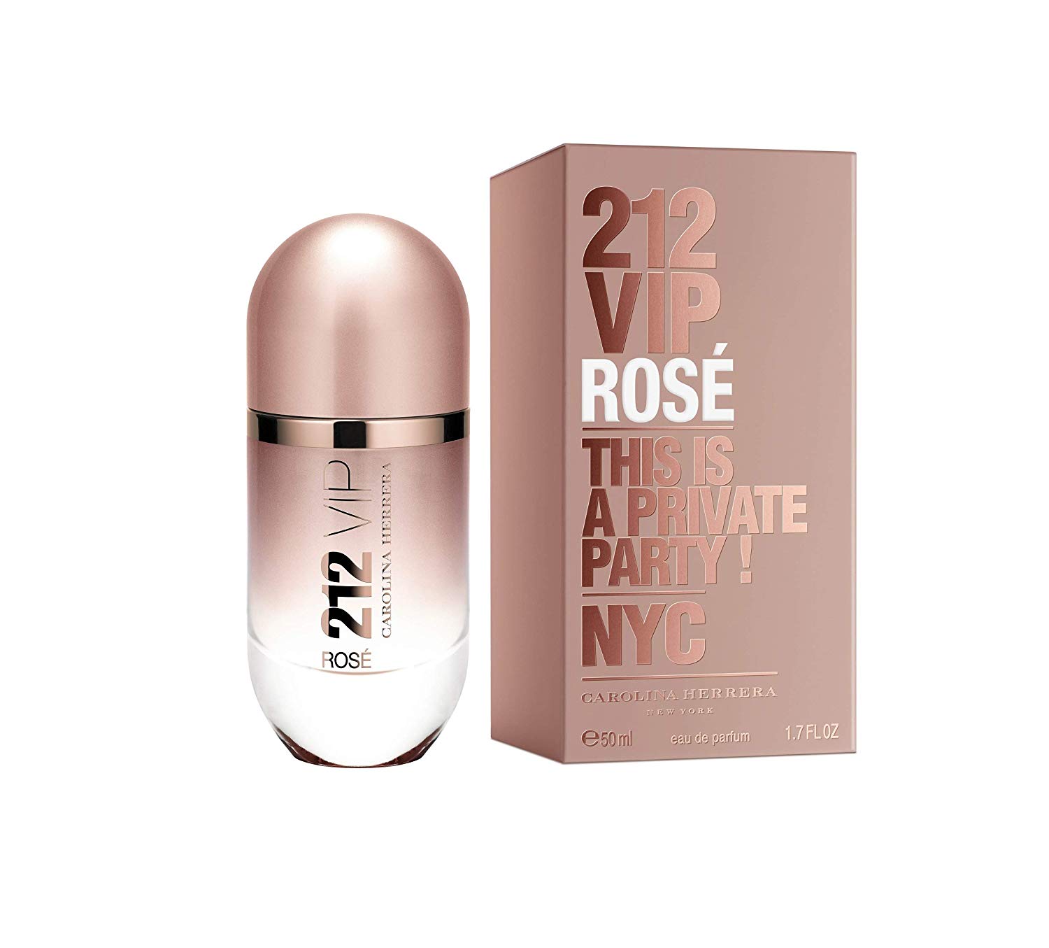 Carolina Herrera 212 VIP Rose Eau De Parfum 50ml thefragrancecounter