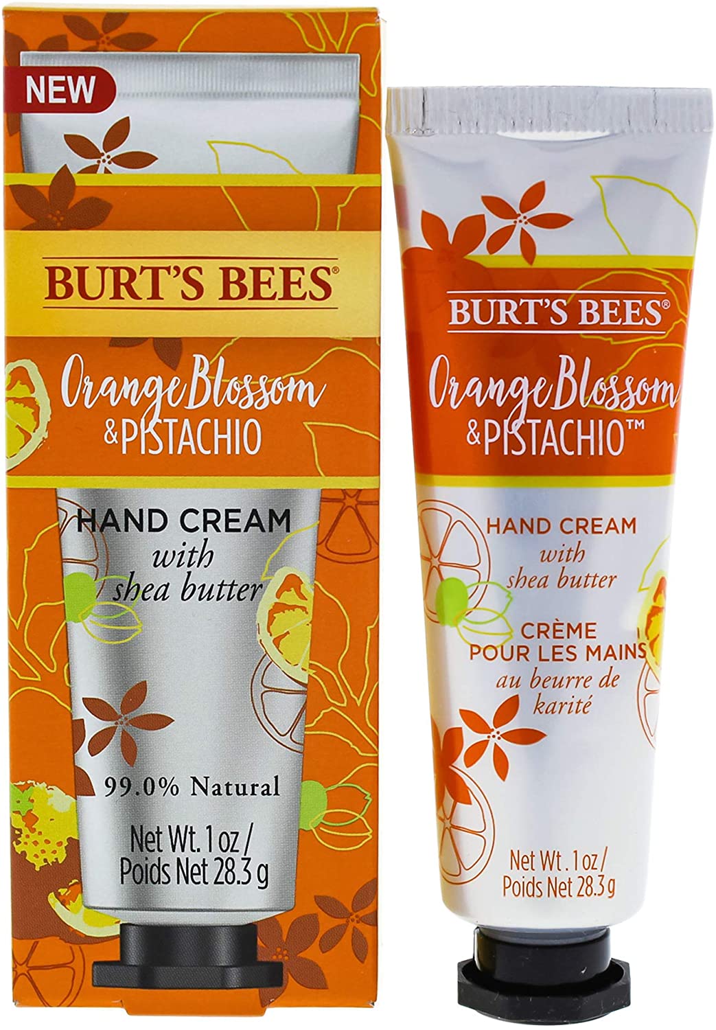Burt's Bees Orange Blossom & Pistachio Hand Cream 25g