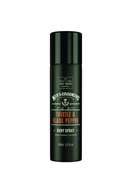 Scottish Fine Soaps Thistle & Black Pepper Body Spray 150ml