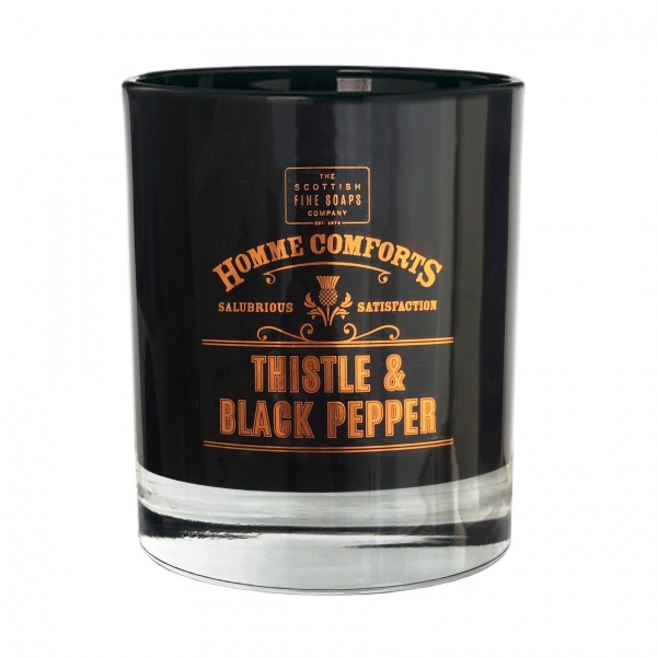 Scottish Fine Soaps Thistle & Black Pepper Candle 30cl