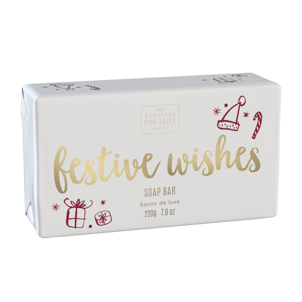 Scottish Fine Soaps Stückseife Oakmoss – 220 G, Mit Glycerin, Dreifach Gemahlen