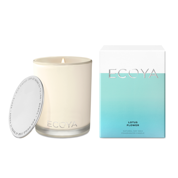 Ecoya Madison Jar Lotus Flower Candle 400g