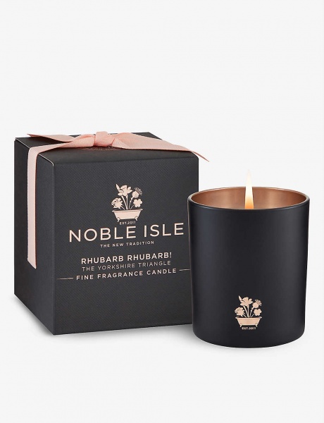 Noble Isle Rhubarb Rhubarb Candle 200g