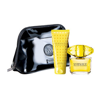 Versace Yellow Diamond Eau De Toilette 90ml Gift Set