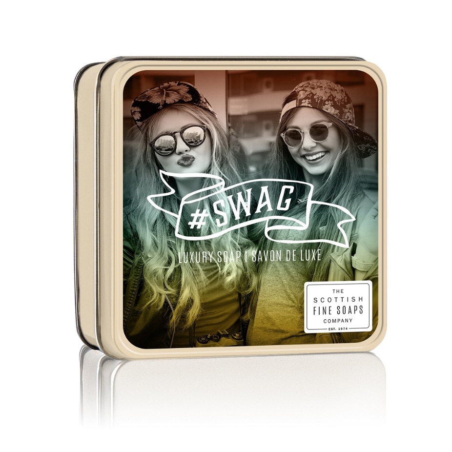 Scottish Fine Soaps Swag Soap Tin 100g thefragrancecounter.co.uk
