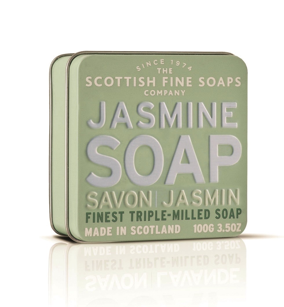 Scottish Fine Soaps Jasmine Soap Tin 100g