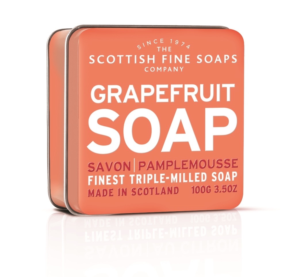 Scottish Fine Soaps Grapefruit Soap Tin 100g