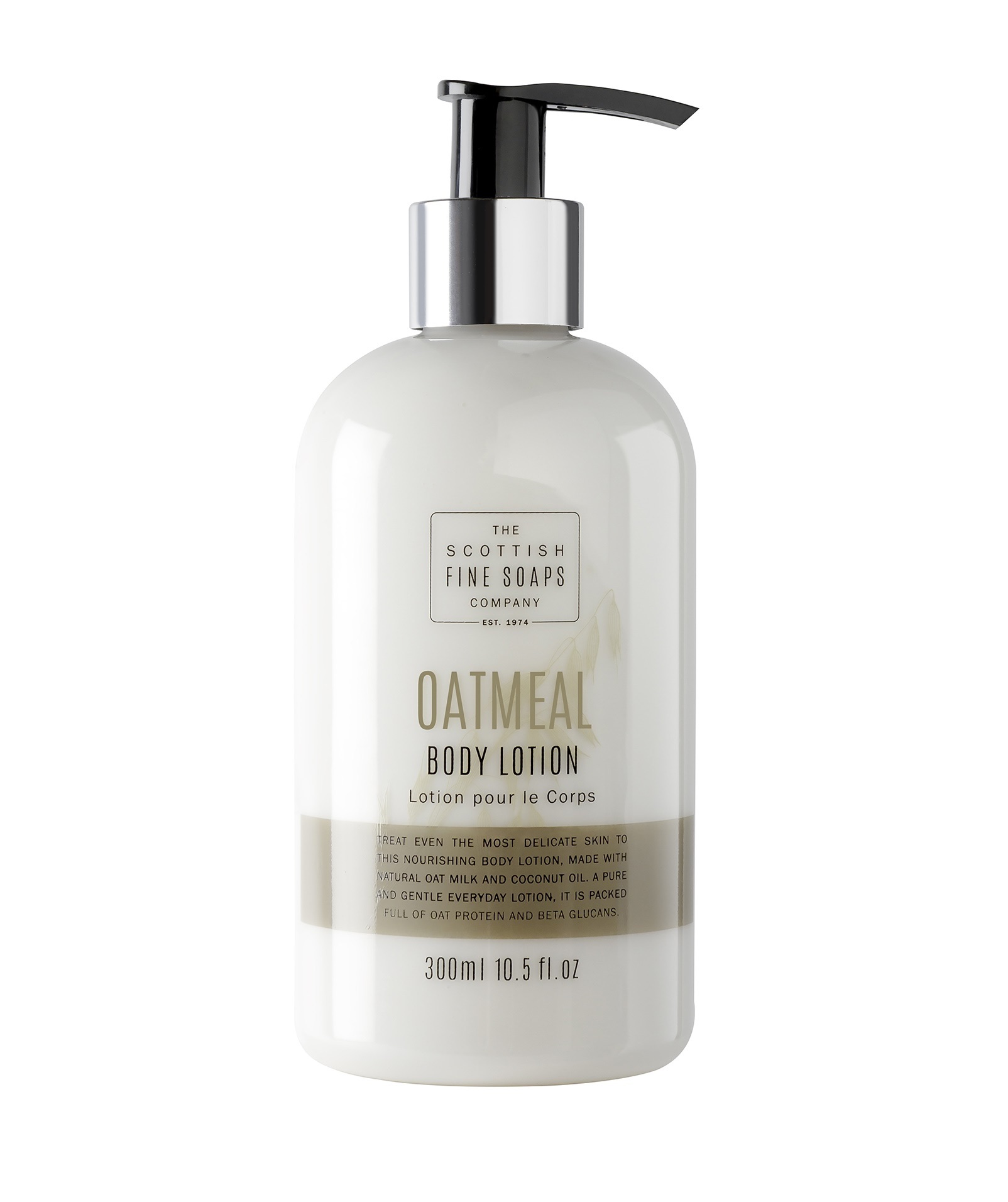 Scottish Fine Soaps Oatmeal Body Lotion Pump Bottle 300ml