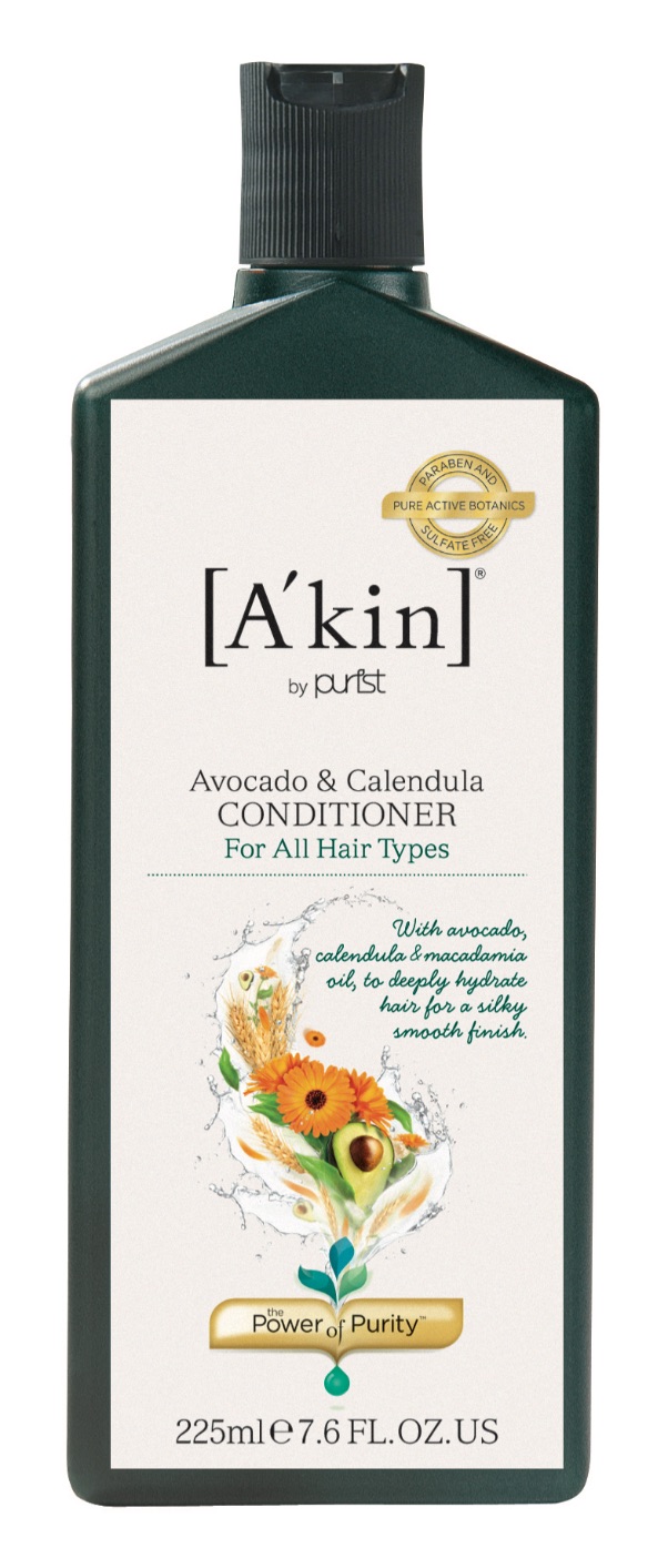 A'kin Avocado & Calendula Re-moisturising Conditioner 225ml