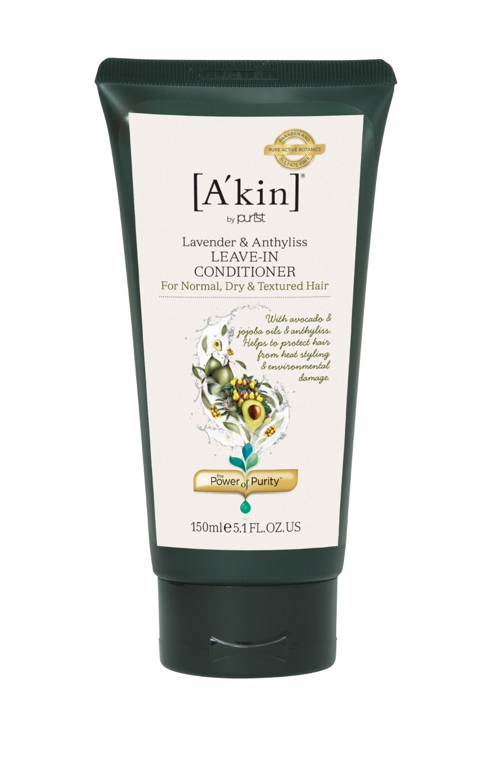 A'kin Lavender & Anthyllis Leave-In Conditioner 150ml