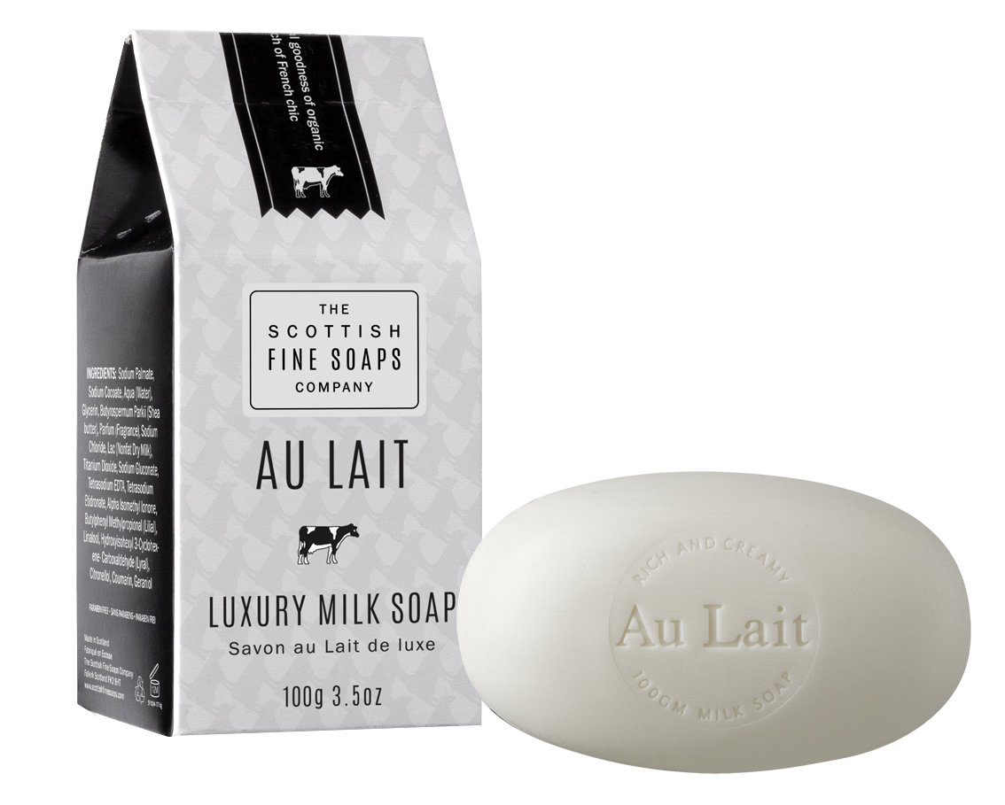 Scottish Fine Soaps Au Lait Luxury Milk Soap Carton 100g