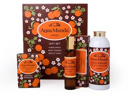 Aqua Manda 30ml Gift Set (Soap & Body Powder)
