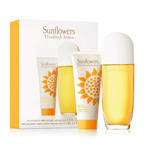 Elizabeth Arden Sunflowers Gift Set 100ml 2021 thefragrancecounter.co.uk