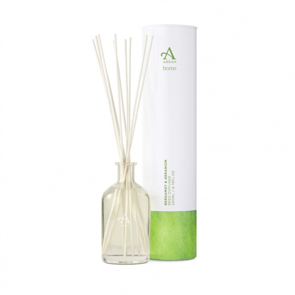 Arran Home Bergamot and Geranium Reed Diffuser 200ml