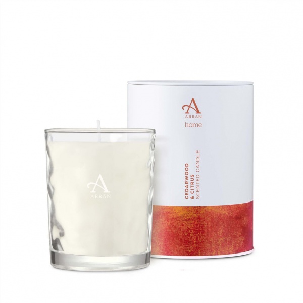 Arran Home Cedarwood and Citrus Candle 35cl