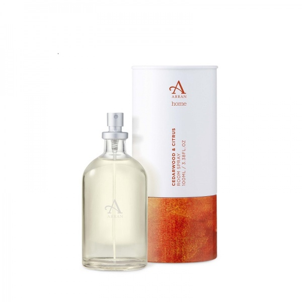 Arran Home Cedarwood and Citrus Room Spray 100ml