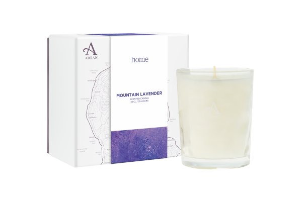Arran Mountain Lavender Boxed Candle 35cl