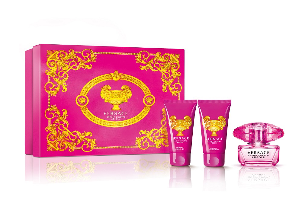 Versace Bright Crystal Absolu Eau De Toilette 50ml Gift Set