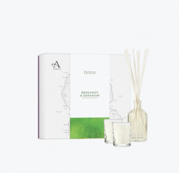 Arran Bergamot & Geranium Home Fragrance Set