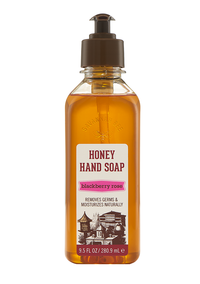 Savannah Bee Blackberry Rose Honey Hand Soap 280.9ml