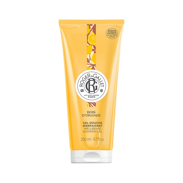 Roger & Gallet Bois Orange Shower Gel 200ml (new 2022)