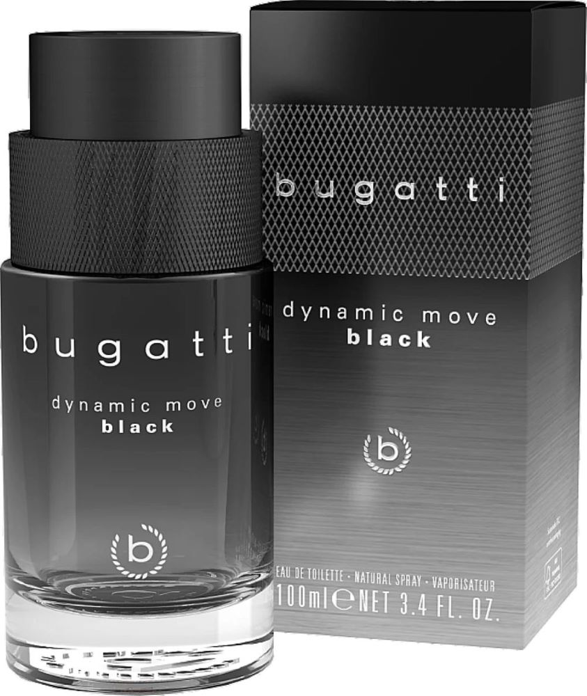 Bugatti Dynamic Move Black EDT 100ml