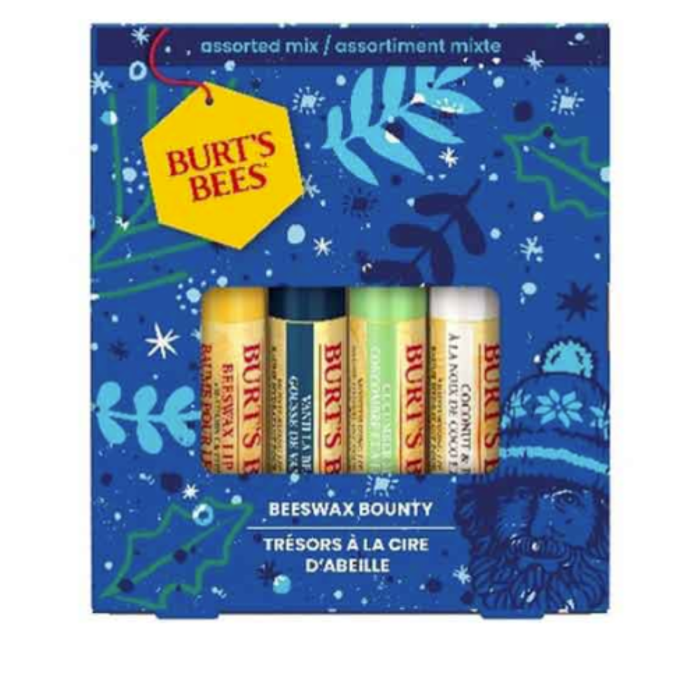 Burt's Bees Bounty Beeswax Lip Balms Gift Set (4 x 4.25g)