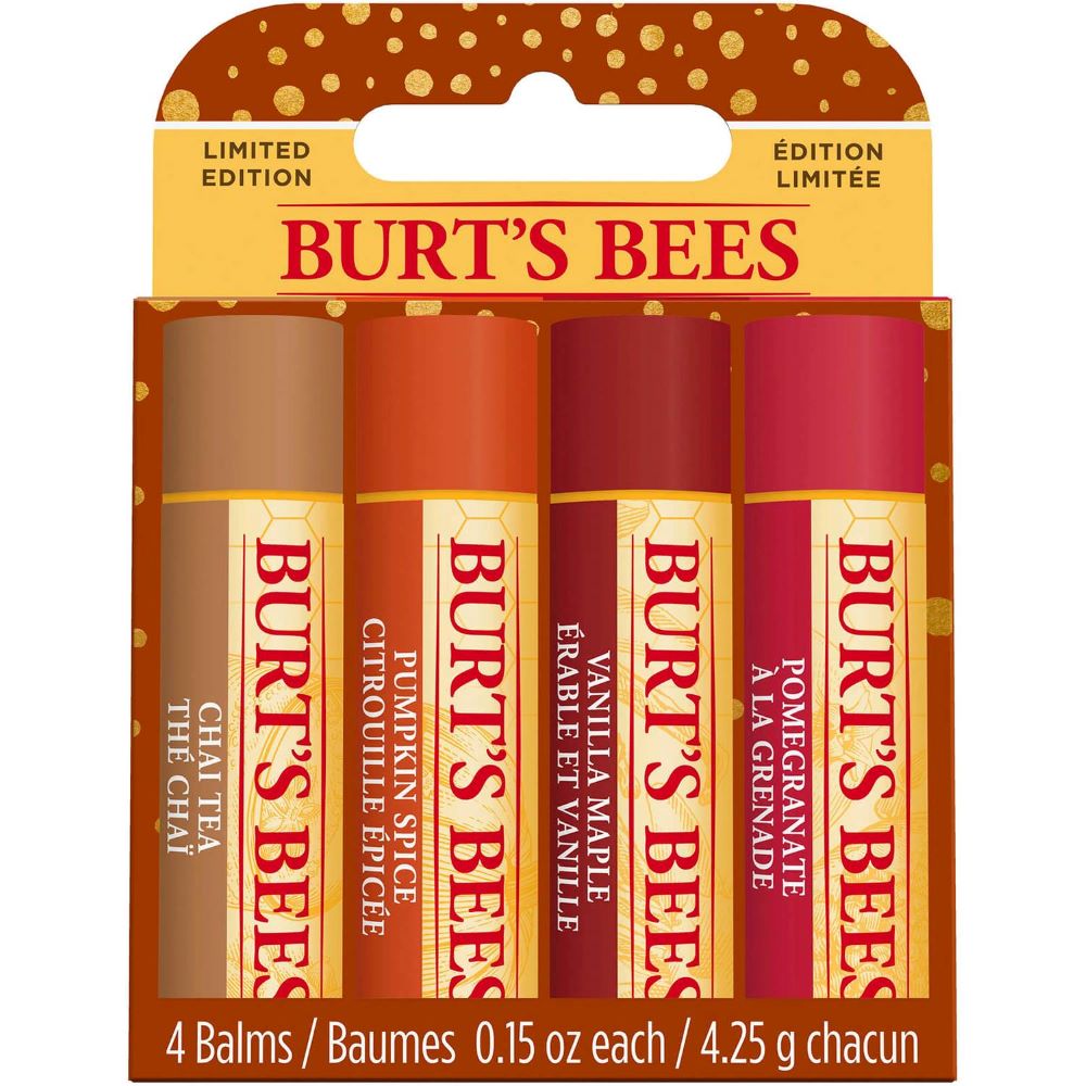 Burt's Bees Fall Lip Balm Gift Set (4 x 4.25g)