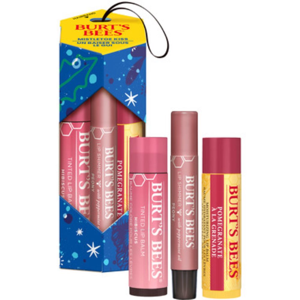 Burt's Bees Mistletoe Kiss Gift Set